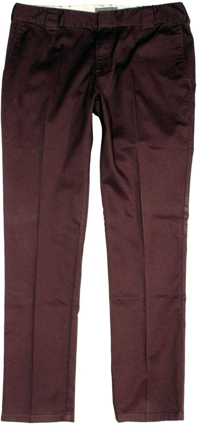 burgundy dickie pants