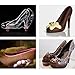 Mujiang DIY Craft High Heel Shoe PC 3D Chocolate Mold Cake Baking