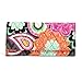 Vera Bradley Womens Trifold Wallet Ziggy Zinnia One Size