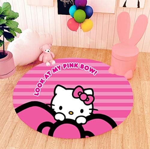 juan Carpet Simple Rugs Bedside Living Room Bedroom Sofa Coffee Table Kitchen Modern Creative Personality Decoration Hello Kitty Home Non-slip Mat 160cm