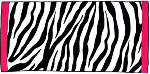 Zebra Beach Towel Four Seasons Essential Beach Towel Towel Microfiber Big Size Towel 2Set / Gift / Honeymoon / Travel / Summer / Swimming Pool / Big Size / Keep Temperature / Valley / Children