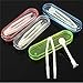 Eshylala Portable Contact Lens Inserter/Remover with Soft Tip Tweezer Stick Tool Case Set