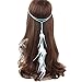 STEVE YIWU 4 Pack Button Headband for Nurses, Elastic Wide Turban Headwear Ear Protection Holder Head Cover Gifts,Women Headwrap for Yoga Running Workout Hair Band … (Type G)