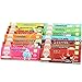 Kufox 15 Packs Variety Cocktail Wine Drink and Fruit Flavored Cigarette Rolling Paper,1 1/4 Size 78*44MM,50 Papers Per Pack(Total 750 Papers)