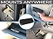 Fast Access Magnetic Gun Mount | Gun Magnet Mount Accessory - Strong Tac Magnet is Rubber Coated to Protect Your Firearm - Includes All Mounting Hardware and VHB Tape for Easy Installation