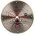 QEP 6-1008BW Black Widow 10" Wet Tile Saw Micro-Segmented Diamond Blade for Porcelain, Marble, Granite & Ceramic Tile, 5/8" Arbor, Wet Cutting, 6115 Maximum Rpm primary