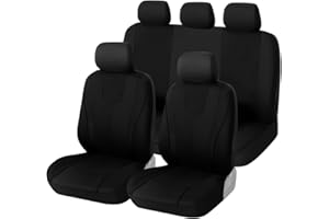 XINLIYA Car Seat Covers Full Set, Polyester Automotive Seat Covers, Breathable Waterproof Car Seat Cushion Protectors, Car Ac