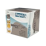 Rapid 90205 HD 1/2-Inch Staples, 5000/bx