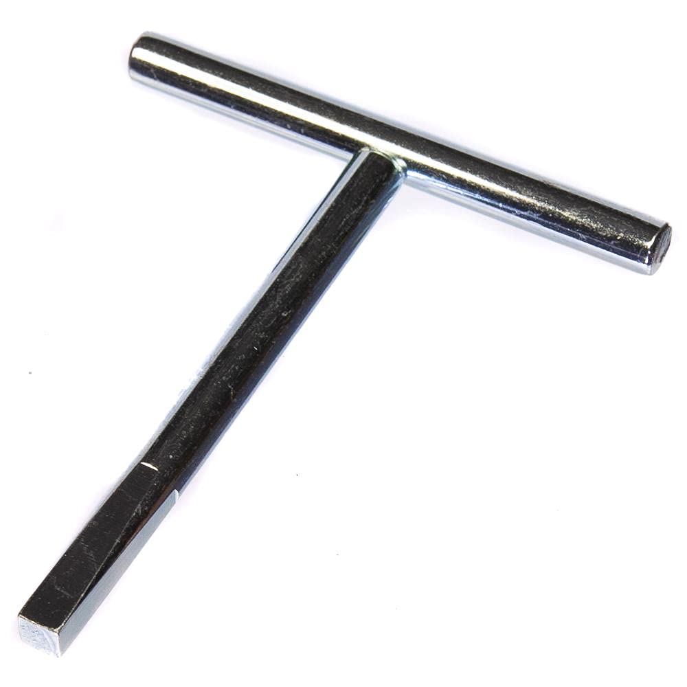 Thunderfix T Bar Key Square Tapered End 6.5mm x 6.5mm Silver Pin Tumbler Lock Key Unlock