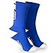 ChalkTalkSPORTS Custom Team Number Socks | Youth & Adult Athletic Performance Socks | Blue | Choose Your Number