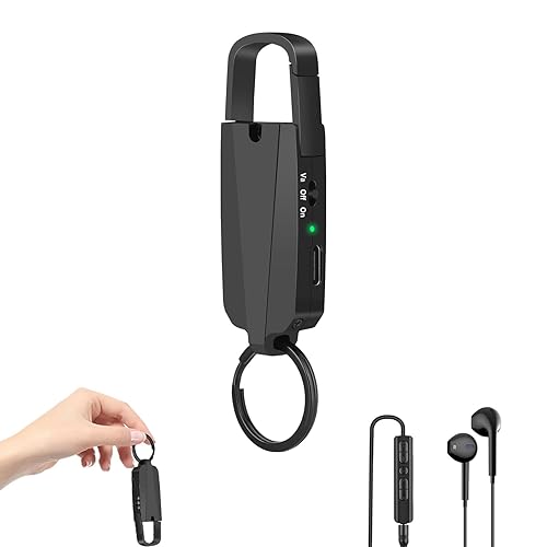 64GB Digital Voice Recorder with Playback - 760 Hours Capacity