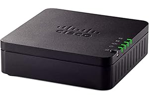 Cisco ATA 192 Multiplatform Analog Telephone Adapter, 2-Port Handset-to-Ethernet Adapter, 1-Year Limited Hardware Warranty (A