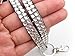 ALL in ONE Rhinestone Lanyard Bling Crystal Necklace with Keyring for Business Id Badge /Card Holders/key/cell Phone (WHITE)