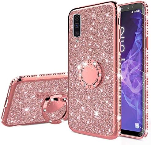 EnjoyCase Glitter Case Huawei Honor 9X Pro,Bling Diamond