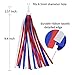 catin American/USA Flag and Patriotic Bicycle Ribbon Streamer Scooter Cloth Tassel for July 4 Independence Day Bike and tike Parade, red White Bluethumb 3