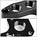 Ford Modular V8 4.6L 5.4L Anodized Remote Oil Filter Relocation Adapter + 12AN Oil Fittings