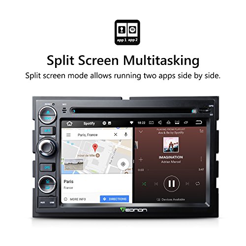 Android Car Stereo,Eonon Android Head Unit Double Din Car Stereo 7 Inch Applicable to Ford F150 2005,2006,2007 and 2008 in Dash Touch Screen Head Unit Support Bluetooth WiFi –GA8173