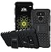 LG G6 Case, OEAGO LG G6 Case [Shockproof] [Impact Protection] Tough Rugged Dual Layer Protective Case with Kickstand for LG G6 - Black