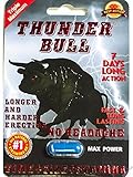 THUNDER BULL Male Sexual Performance Enhancement Pill 6 PK