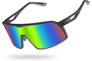MAXJULI Polarized Kids Sunglasses for Boys&Girls Age 6-14 Youth Sports UV400 Protection for Baseball Cycling Running7707