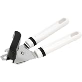 Chef Craft Basic Stainless Steel Can Bottle Opener, 7.5 inch, White