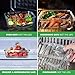 KERUITA [5-Pack,36 OZ Glass Bowl Meal Prep Containers - Glass Storage Containers with lids - Glass Lunch Bowl Airtight Leakproof Bento Box (1 Compartment)