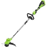 Greenworks 40V 15-Inch Torqdrive String Trimmer, Battery and Charger Not Included