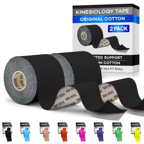 SB SOX Original Kinesiology Tape Roll Black