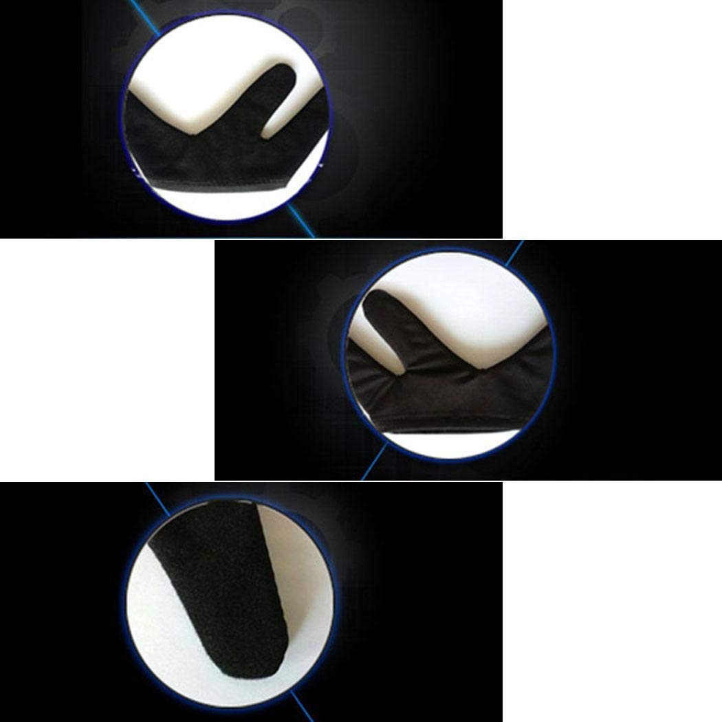 Dickin Hairdressing Three Finger Glove Black Heat Resistant Finger Glove Styling Tools Styling Treatments