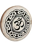 DOBANI Pretuned Goatskin Head Wood Frame Drum