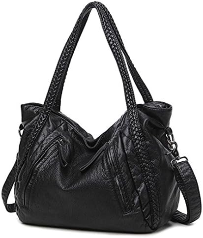 Large Soft Leather Bag Women Handbags Ladies Crossbody Bags For Women Shoulder Bags Female Big Tote Sac A Main Famous Black Small Size