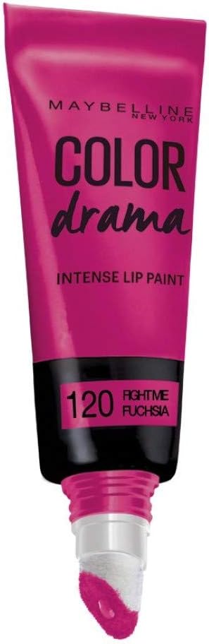 Maybelline Color Drama Intense Lip Paint Fight Me Fuchscia 120, Fuchsia, 6.4 ml (Pack of 1) - Image 3
