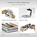 I-CLIP Original Cardholder with Moneyclip -Smooth Leather Slim Wallet - Leather Wallet - Premium Wallet - Cardholder - Soft Touch Silver Olive