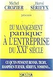 Du management panique Ã  l'entreprise du XXIe siÃ¨cle by 