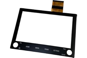 Micarun Touch Screen Digitizer Glass on Navigation LCD 8 Inch Replacement Fit Mitsubishi Outlander Sport 2020 2021 2022 Mitsu