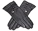 Marino Womens Warm Fashion Leather Gloves, Extreme Cold Weather Waterproof Gloves with Insulation Liner