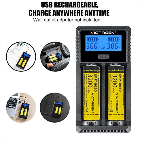 5 Victagen+Universal+Rechargeable+Batteries+Cylindrical