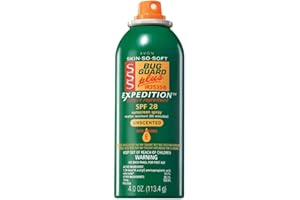 AVON Skin So Soft Bug Guard Plus IR3535® Expedition™ Aerosol Spray – Insect Repellent & SPF 28 Sunscreen, DEET-Free, Unscented, 8-Hour Mosquito Protection, Repels Deer Ticks, Gnats, No-Seeums & Black Flies