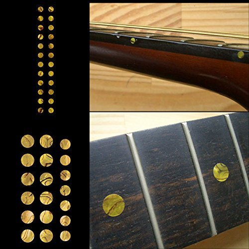 Fretboard Markers Inlay Sticker Decals for Guitar and Bass - Custom Dots Set-OC