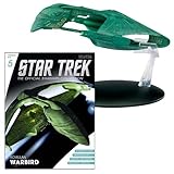 Star Trek Starships Romulan Warbird Vehicle with Magazine by Eaglemoss Publications