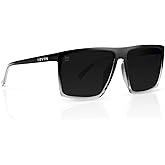 NEVEN Men's Polarized Sunglasses - Chic Rectangular Glasses - UV Protection Glasses for Coastal Activities.