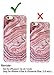 Iphone 6s Plus / 6 Plus Case, IiEXCEL Marble Pattern Soft TPU Case and Glass Screen Protector for Iphone 6 Plus / Iphone 6s Plus (Color 5A)