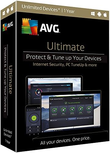 AVG Ultimate 2017, Unlimited Devices, 1 Year