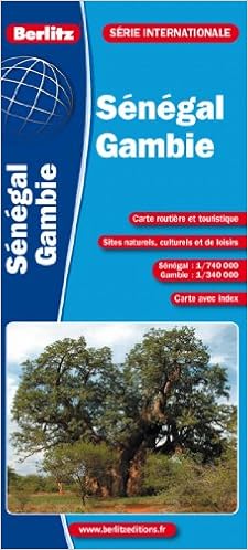 Amazon Fr Senegal Gambie Carte Routiere Et Touristique Berlitz Livres