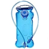 Hydration Bladder 2 & 3 Liter,Water Bladder,Water Reservoir for Hydration Pack (Blue, 3L/100 OZ)