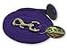 Southwestern Equine Lunge Line for Horses Cotton Horse Lunge Line with Bolt Snap & Rubber Stop (Purple, 24')