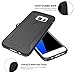 Galaxy S7 Edge Case, Poetic QuarterBack [Corner/Bumper Protection][Replaceable back][No Bulk][Dual Protection]- Stylish PC+TPU Protective Case for Samsung Galaxy S7 Edge (2016) Black