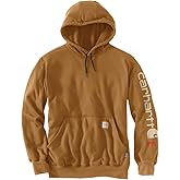 Carhartt Men's Flame Resistant Force Loose Fit Midweight Logo Sleeve Graphic Sweatshirt