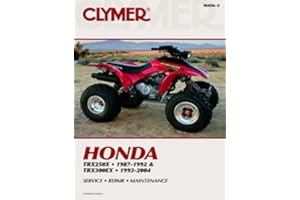 1993-2006 HONDA TRX300EX SERVICE MANUAL HONDA, Manufacturer: CLYMER, Manufacturer Part Number: M456-4-AD, Stock Photo - Actual parts may vary.