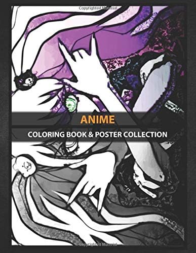 Coloring Book & Poster Collection: Anime Junko From Danganronpa Anime & Manga Paperback – 15 Dec. 2019